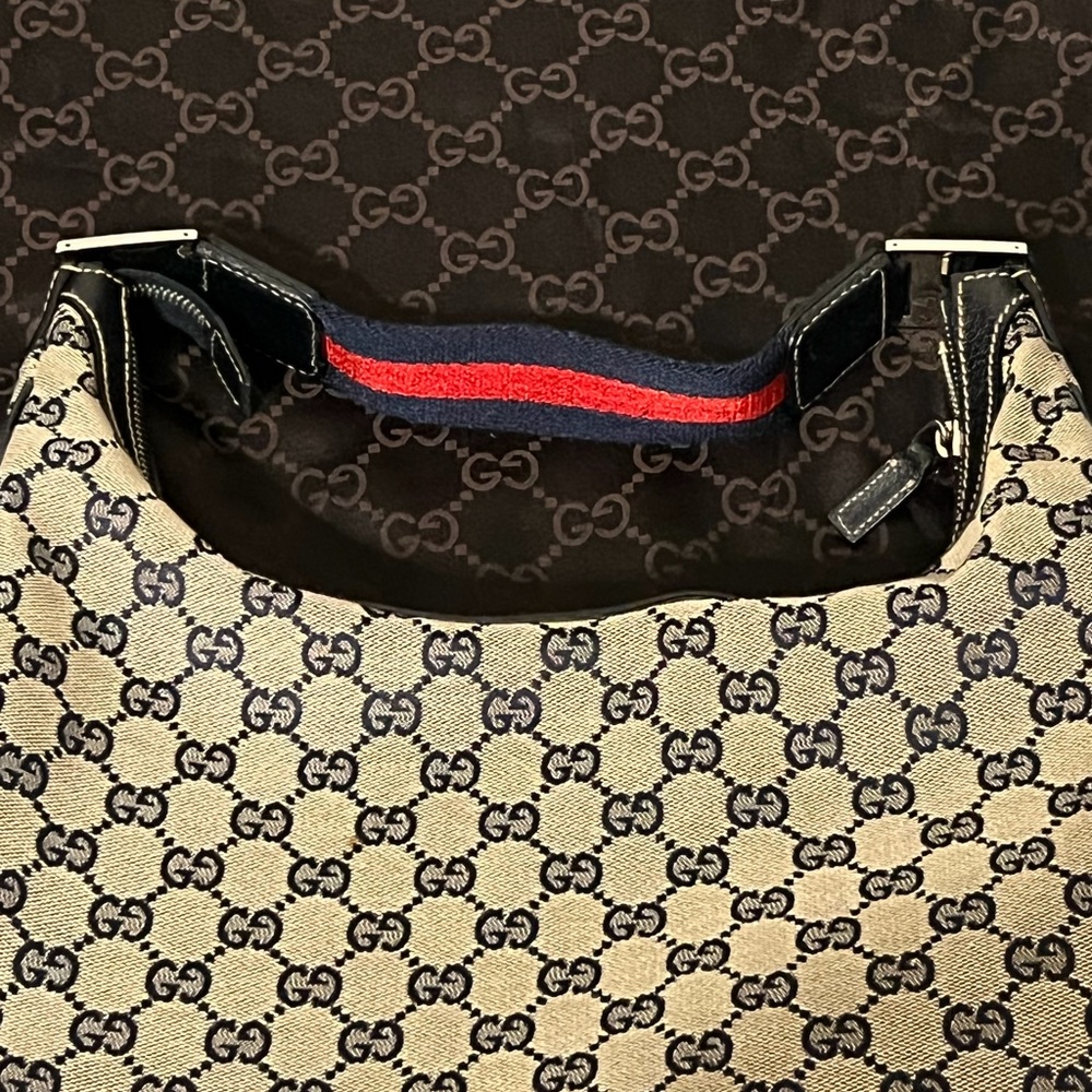 Gucci GG Canvas Web Shoulder Bag